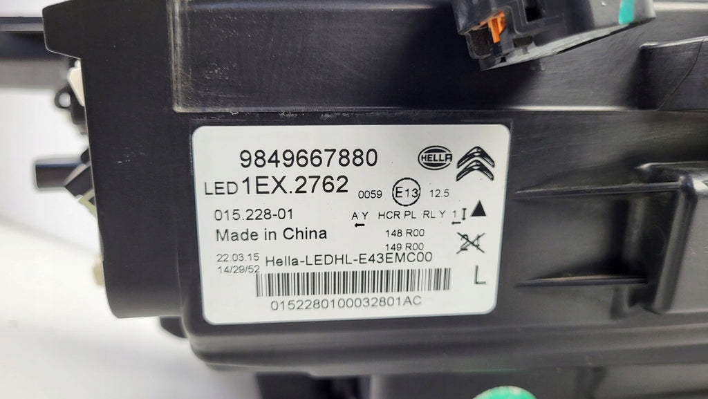 Frontscheinwerfer Citroën C5 X 9849667880 Full LED Links Scheinwerfer Headlight