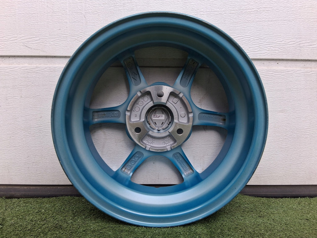 1x Alufelge 13 Zoll 4.0" 3x98 23 5ET Glanz Blau 403008208R Renault Twizy FEL8901003122uc