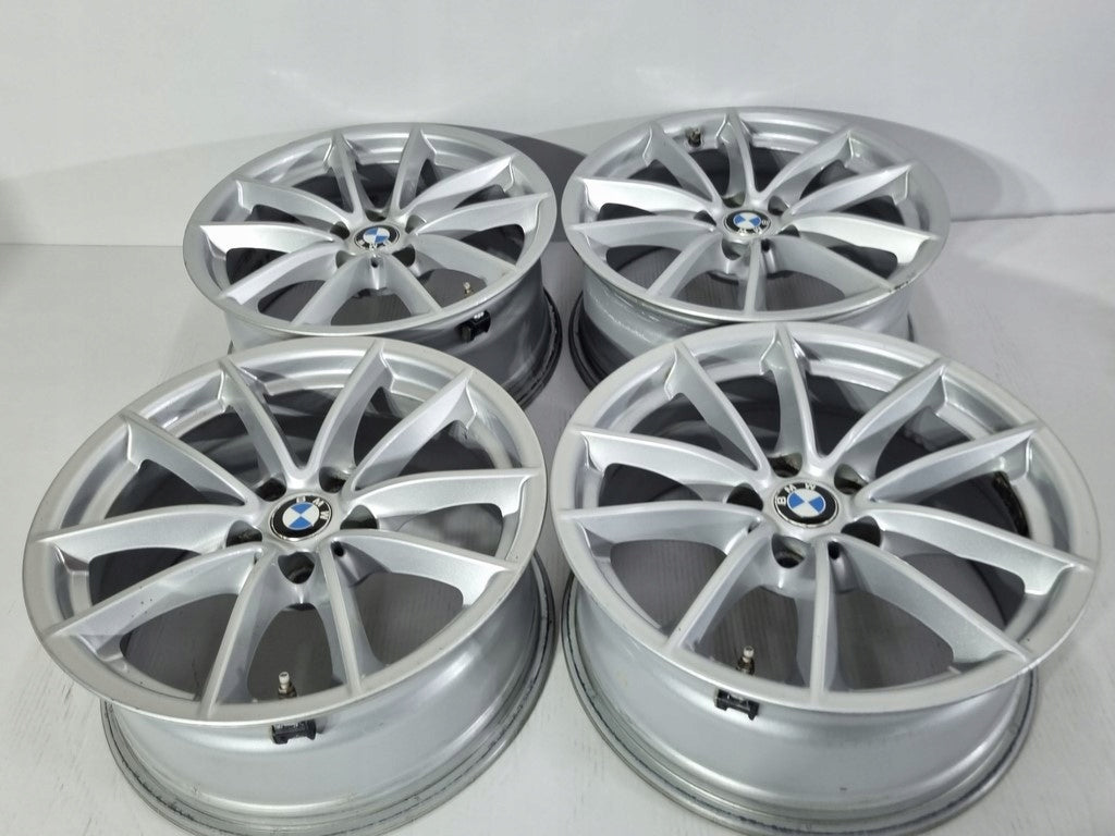4x Alufelge 17 Zoll 7.5" 5x112 27ET Glanz Silber BMW Rim Wheel FEL6756263863iz