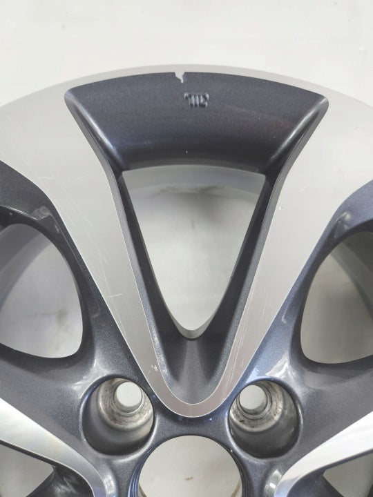 1x Alufelge 16 Zoll 6.0" 4x100 55ET SA333HM3A Nissan Micra K14 Note E12 FEL7799842729qm