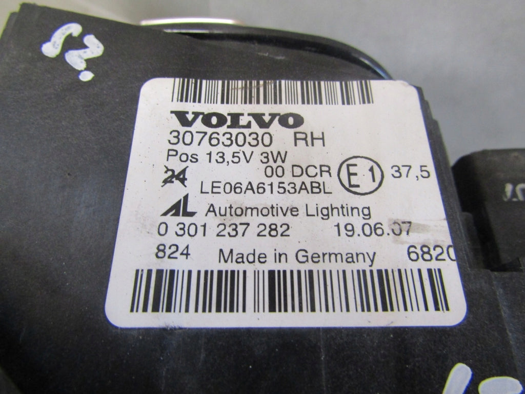 Frontscheinwerfer Volvo S40 30763030 Xenon Rechts Scheinwerfer Headlight SCH7659210405ej