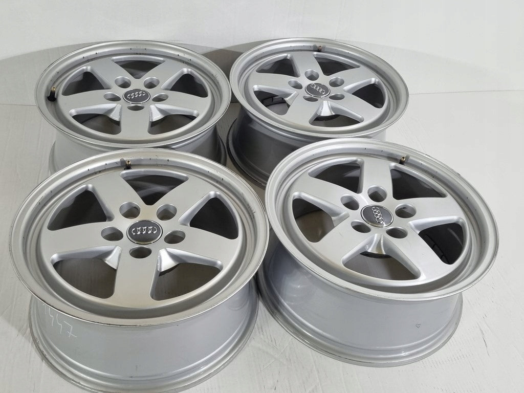 4x Alufelge 16 Zoll 7.0" 5x112 35ET Glanz Silber 8W0601025 Audi Rim Wheel