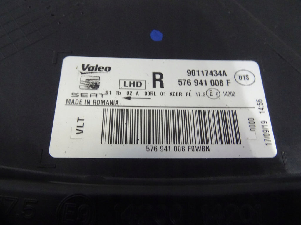 Frontscheinwerfer Seat Ateca 576941008F LED Rechts Scheinwerfer Headlight