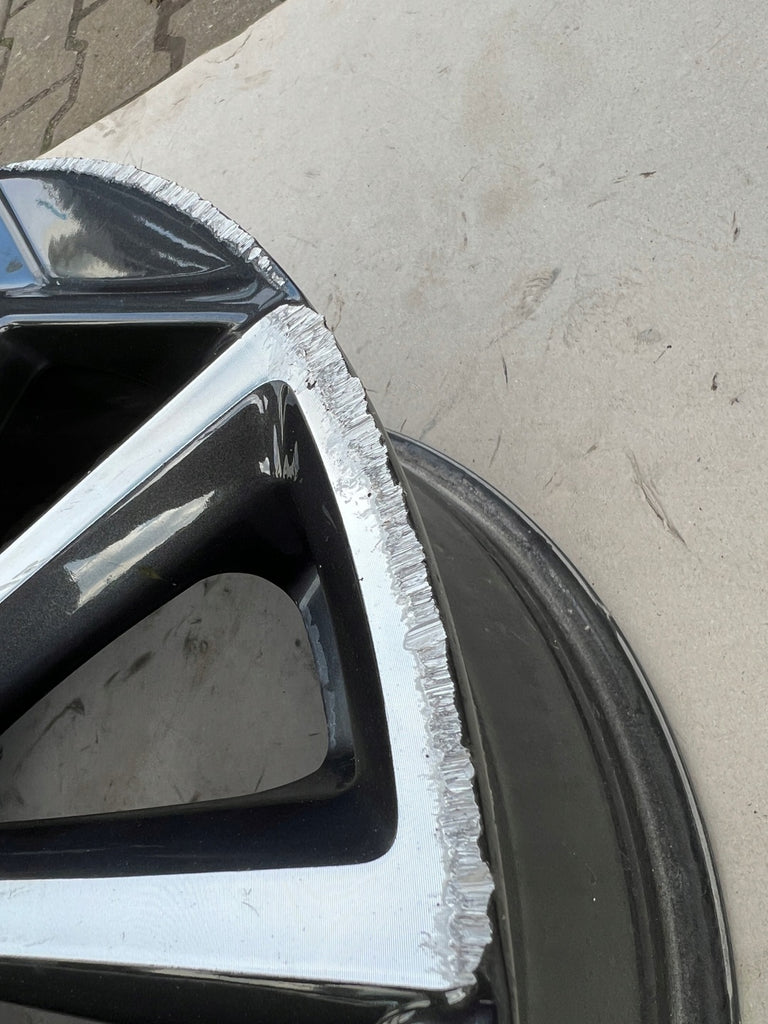 1x Alufelge 17 Zoll 7.0" 4x100 54ET Schwarz 52910-Q0500 Hyundai I20 Iii