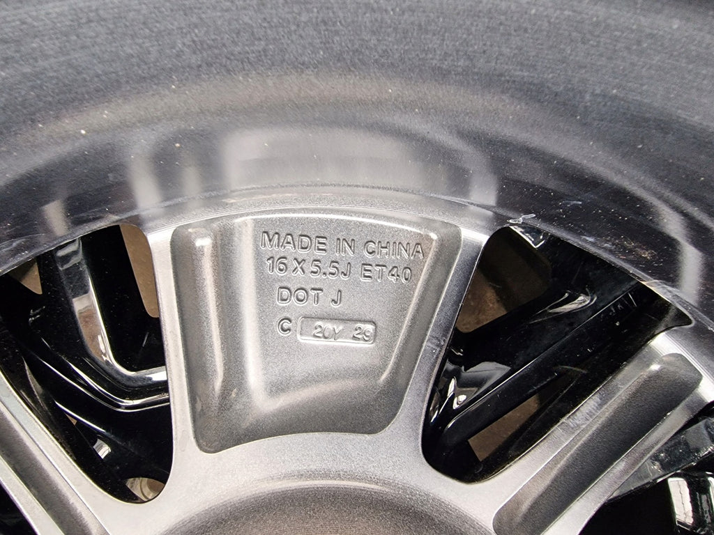 1x Alufelge 16 Zoll 5.5" 4x100 9965815560 Mazda Rim Wheel