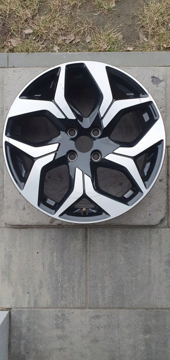 1x Alufelge 18 Zoll 7.0" 4x108 37 5ET Glanz Schwarz HN1CDA Ford Ecosport FEL7360184420ys