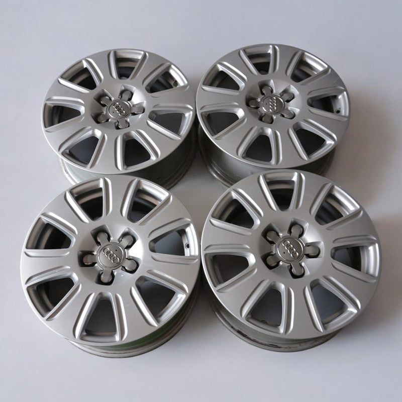 1x Alufelge 16 Zoll 6.5" 5x112 33ET Glanz Silber 8U0601025Q Audi Rim Wheel