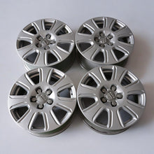 Laden Sie das Bild in den Galerie-Viewer, 1x Alufelge 16 Zoll 6.5&quot; 5x112 33ET Glanz Silber 8U0601025Q Audi Rim Wheel