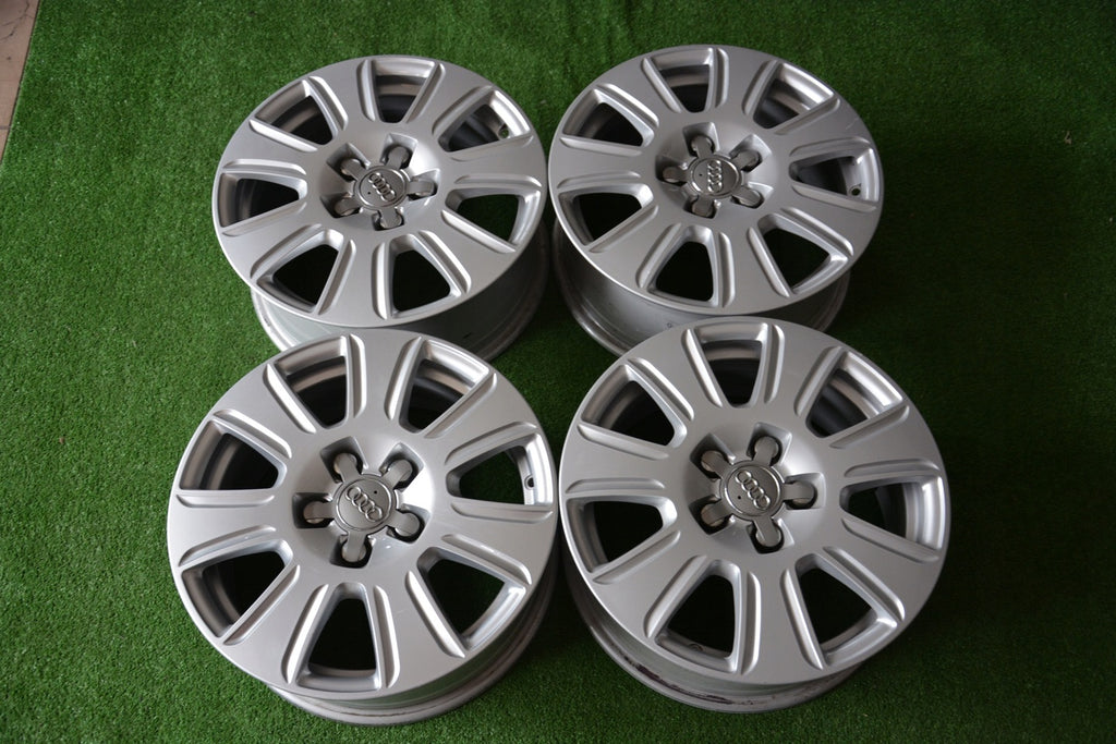 1x Alufelge 16 Zoll 6.5" 5x112 33ET Glanz Silber 8U0601025Q Audi Rim Wheel