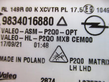 Laden Sie das Bild in den Galerie-Viewer, Frontscheinwerfer Opel Mokka 9834016880 LED Ein Stück (Rechts oder Links) SCH4550030850nw