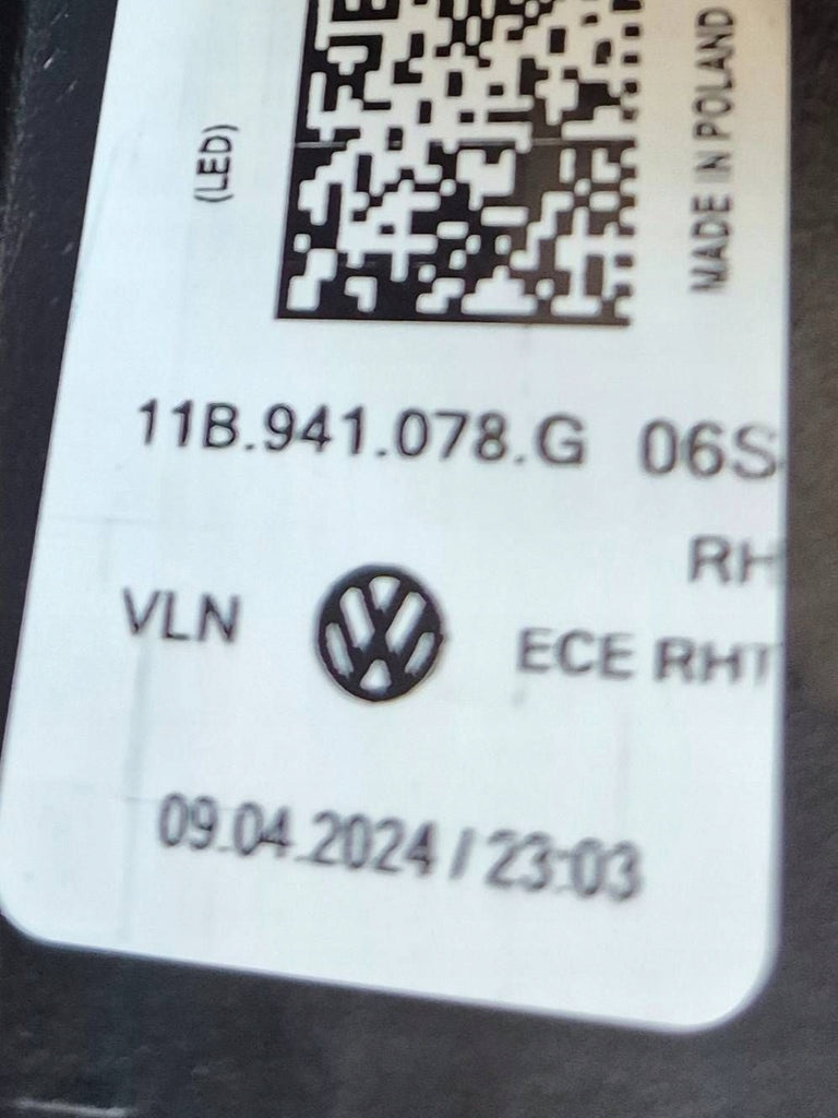 Frontscheinwerfer VW Id.4 1TB941078G Rechts Scheinwerfer Headlight SCH1060968777sb
