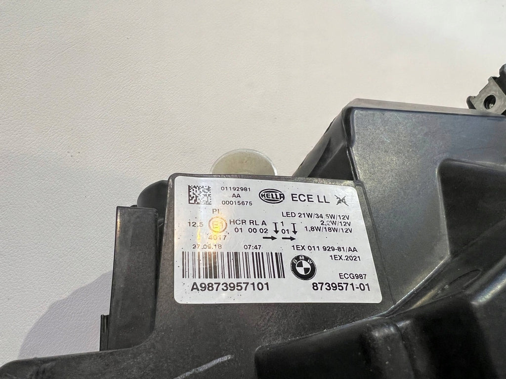 Frontscheinwerfer BMW F21 F20 8739571-01 Links Scheinwerfer Headlight
