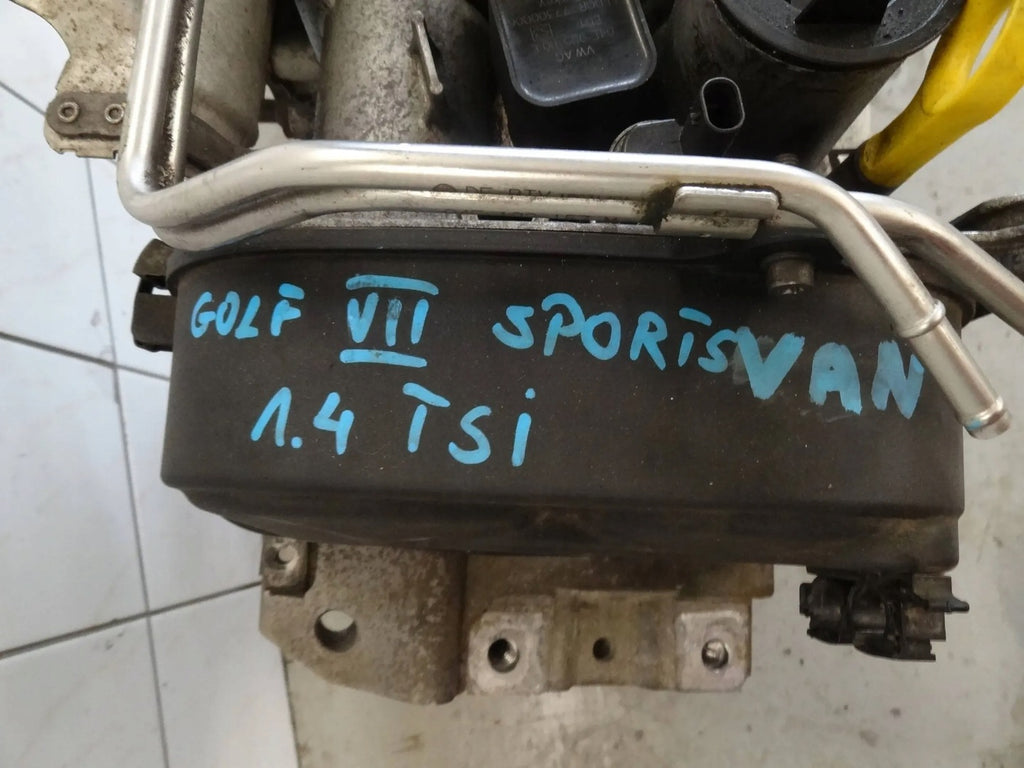 Motor VW Golf VII CZC 1.4 TSI 125PS 92kW 92TKm 2014 Benzin Engine Komplett