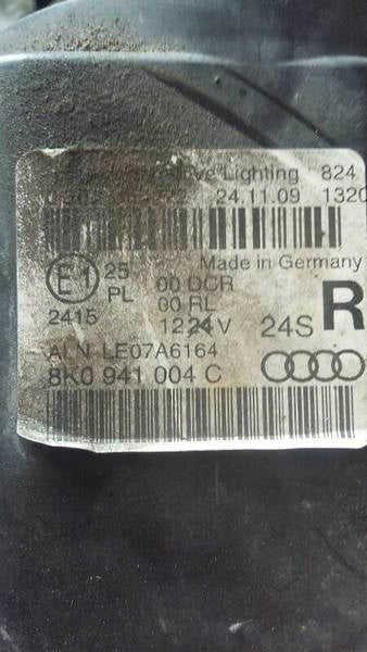 Frontscheinwerfer Audi A4 B8 8K0941004C Xenon Rechts Scheinwerfer Headlight