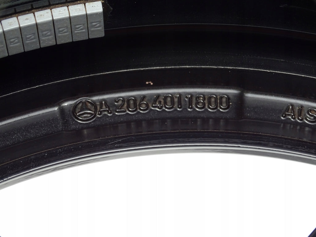 1x Alufelge 18 Zoll 8.5" 5x112 52ET Glanz Schwarz A2064011800 Mercedes-Benz W206 FEL6169558455jy
