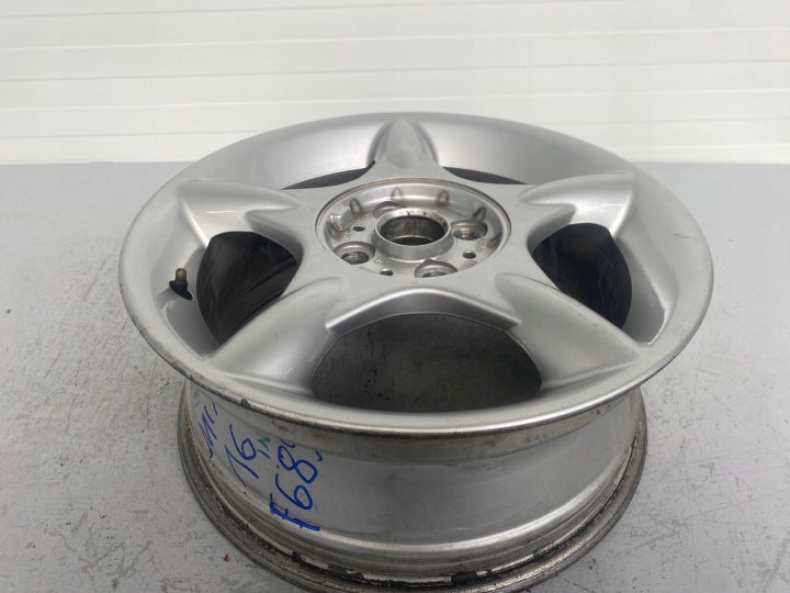 1x Alufelge 16 Zoll 6.5" 4x100 48ET Glanz Silber Mini R50 Rim Wheel FEL8406700306ti