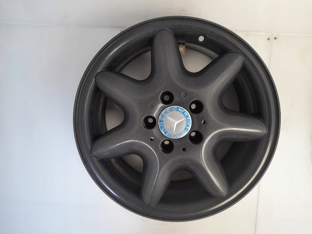1x Alufelge 16 Zoll 7.0" 5x112 37ET Glanz Graphit A2034010302 Mercedes-Benz FEL2981201098st