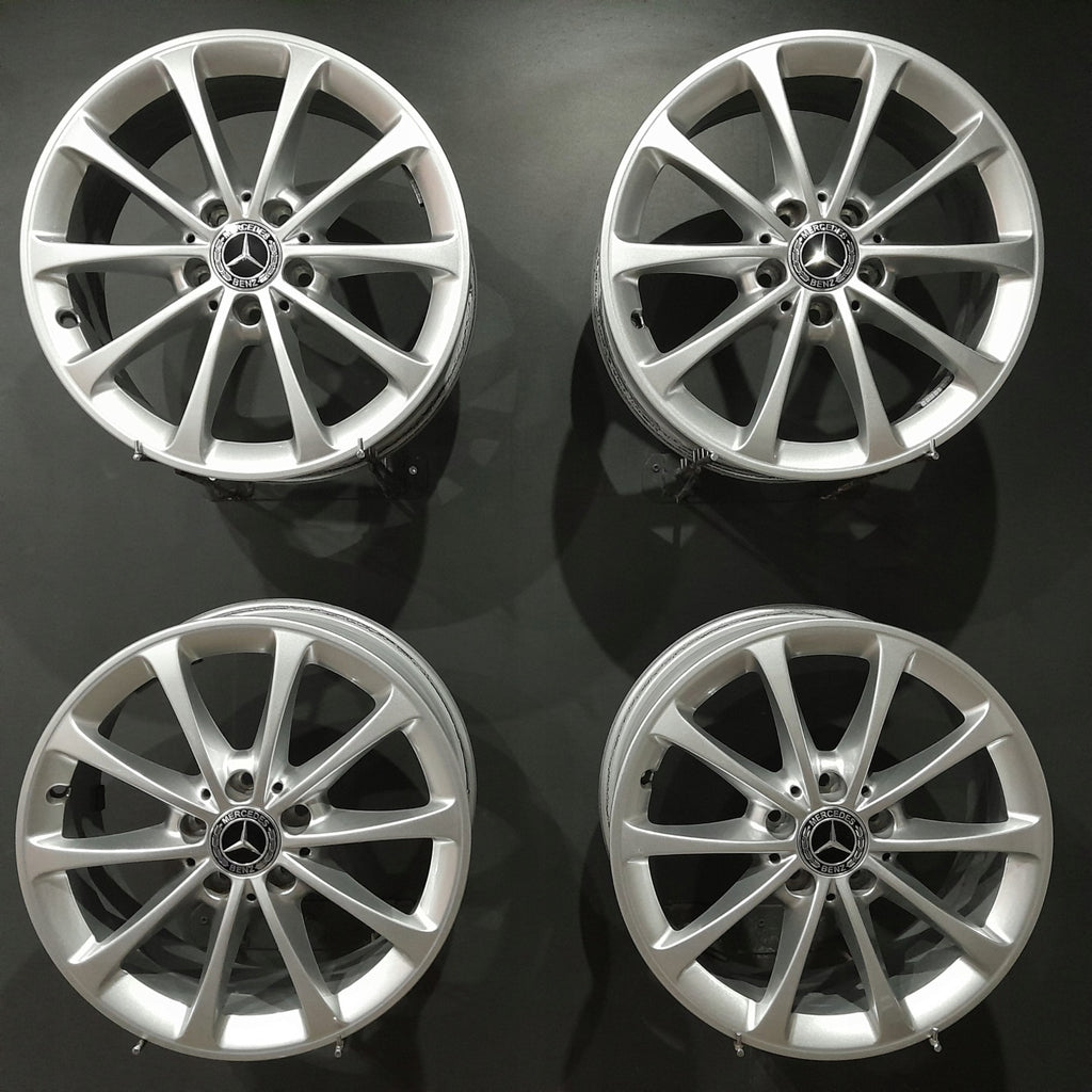 4x Alufelge 17 Zoll 6.5" 5x112 44ET A1774010300 Mercedes-Benz W176 W177 FEL5400704114zg