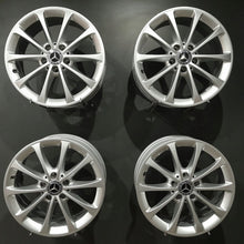 Load image into Gallery viewer, 4x Alufelge 17 Zoll 6.5" 5x112 44ET A1774010300 Mercedes-Benz W176 W177 FEL5400704114zg