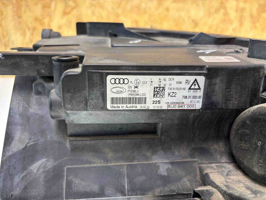 Frontscheinwerfer Audi 8U0941005 LED Ein Stück (Rechts oder Links) Headlight