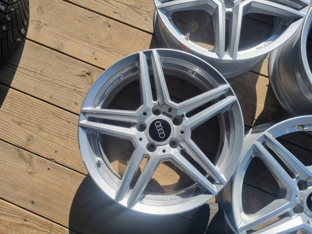 4x Alufelge 17 Zoll 7.0" 5x112 44 5ET Glanz Silber KBA49955 Mercedes-Benz Gla FEL3504690375bi