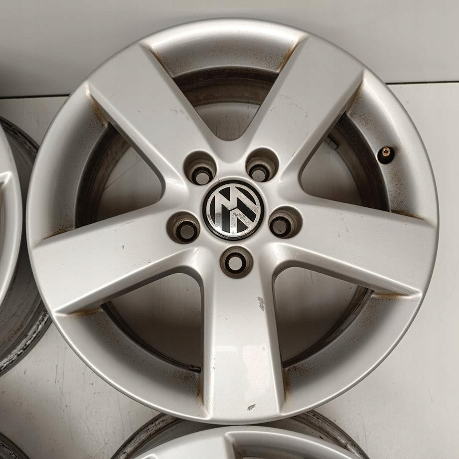 4x Alufelge 16 Zoll 6.5" 5x112 50ET 3T0601025M VW Touran Golf I Rim Wheel FEL1988132264pf