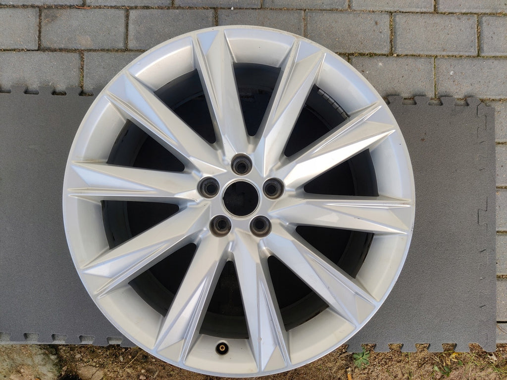 1x Alufelge 20 Zoll 9.0" 5x112 38ET Glanz Silber 4KE071490A Audi E-Tron