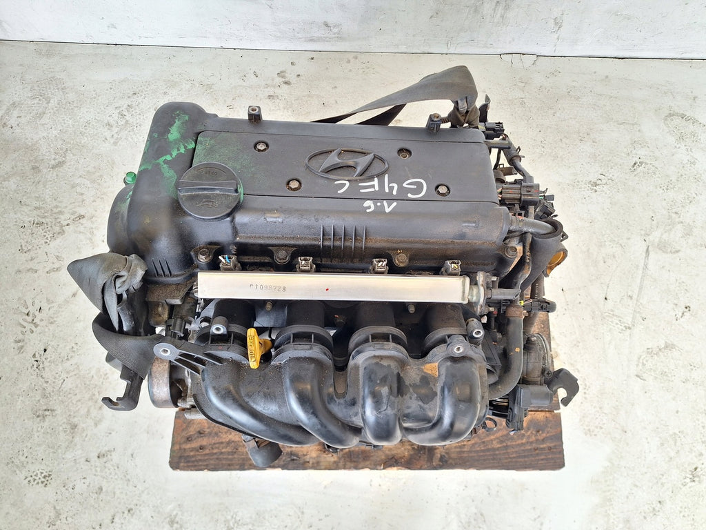 Motor Hyundai Kia G4FC 1.6 115PS 143TKm Benzin Engine Unkomplett