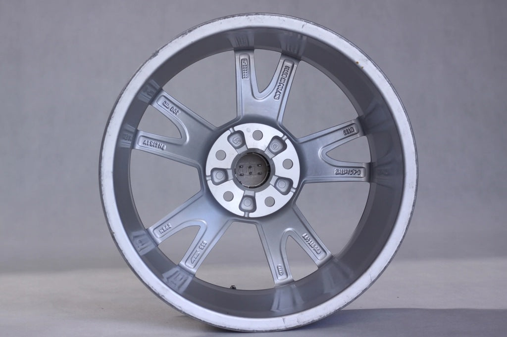 4x Alufelge 17 Zoll 6.5" 5x112 33ET Glanz Silber 8U0071497 Audi Q3 Rim Wheel FEL9856973142cu