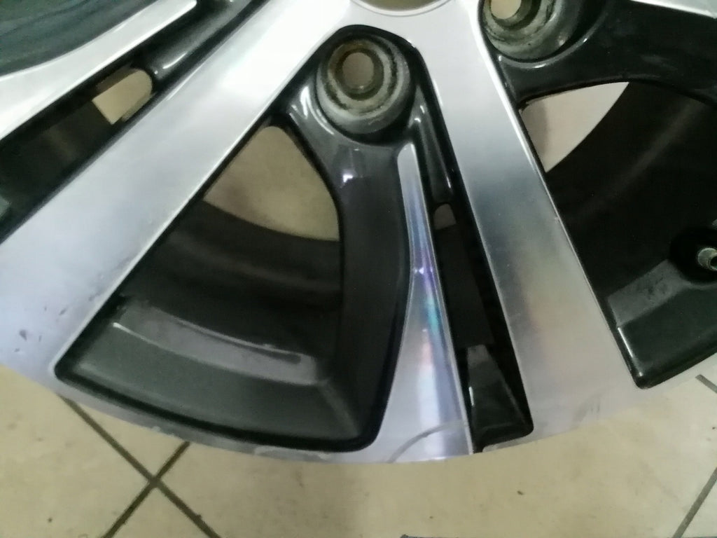 1x Alufelge 17 Zoll 7.0" 5x108 44ET 9677989977 Peugeot Rim Wheel