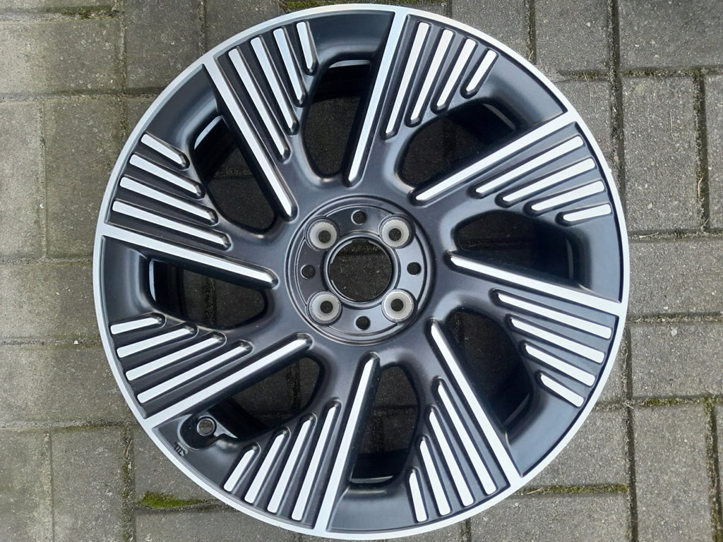 1x Alufelge 17 Zoll 6.5" 4x98 41ET Glanz Schwarz 50290268 Fiat 500e Rim Wheel FEL4900036819jf