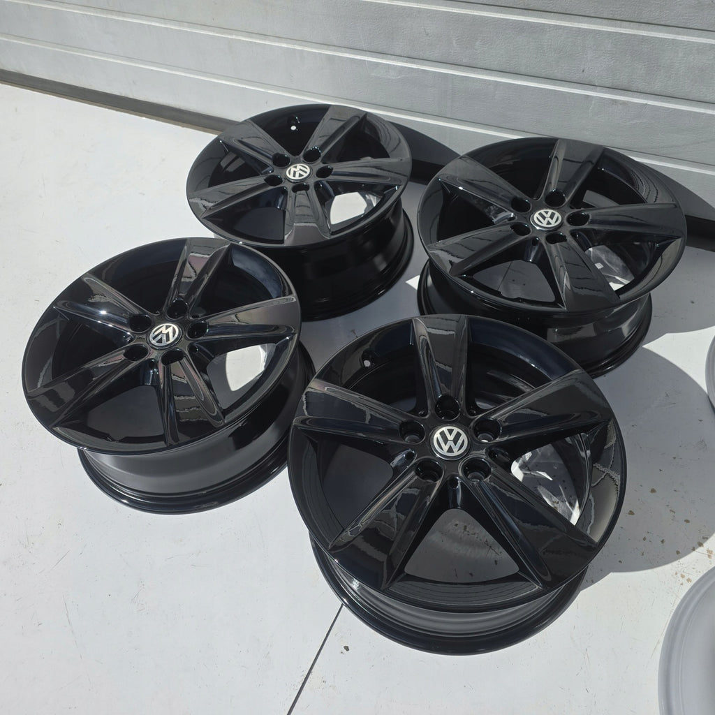 4x Alufelge 17 Zoll 7.5" 5x112 54ET 6855088 BMW 4 Caddy V Golf VII Touran FEL3339349182sz