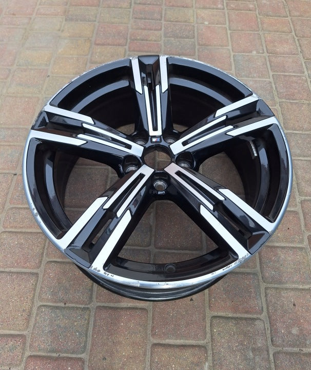 1x Alufelge 18 Zoll 7.5" 5x112 25ET Glanz 8746631 BMW 3 G21 G20 Rim Wheel FEL6324581069rj