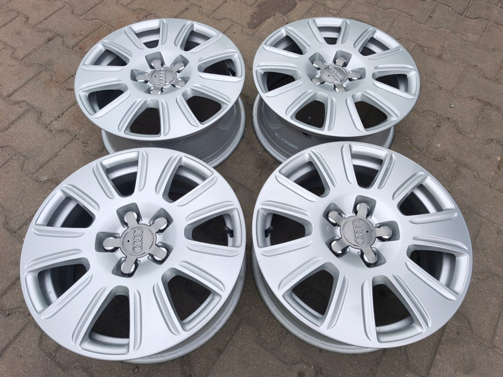 4x Alufelge 16 Zoll 6.5" 5x112 33ET Glanz Silber 8U0601025Q Audi A6 C6 B6 B7 FEL9013544337xd