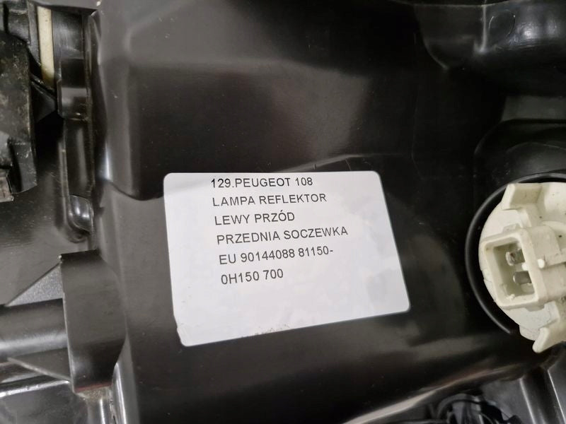 Frontscheinwerfer Peugeot 108 90144088 81150-0H150 Ein Stück (Rechts oder Links)