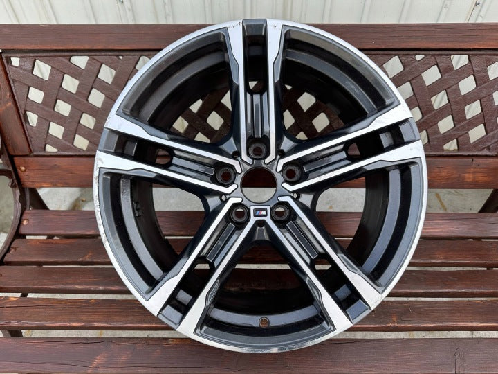 1x Alufelge 18 Zoll 8.0" 5x112 57ET Glanz Graphit 8092352 BMW F44 1 F40 Mg FEL3002856074fj
