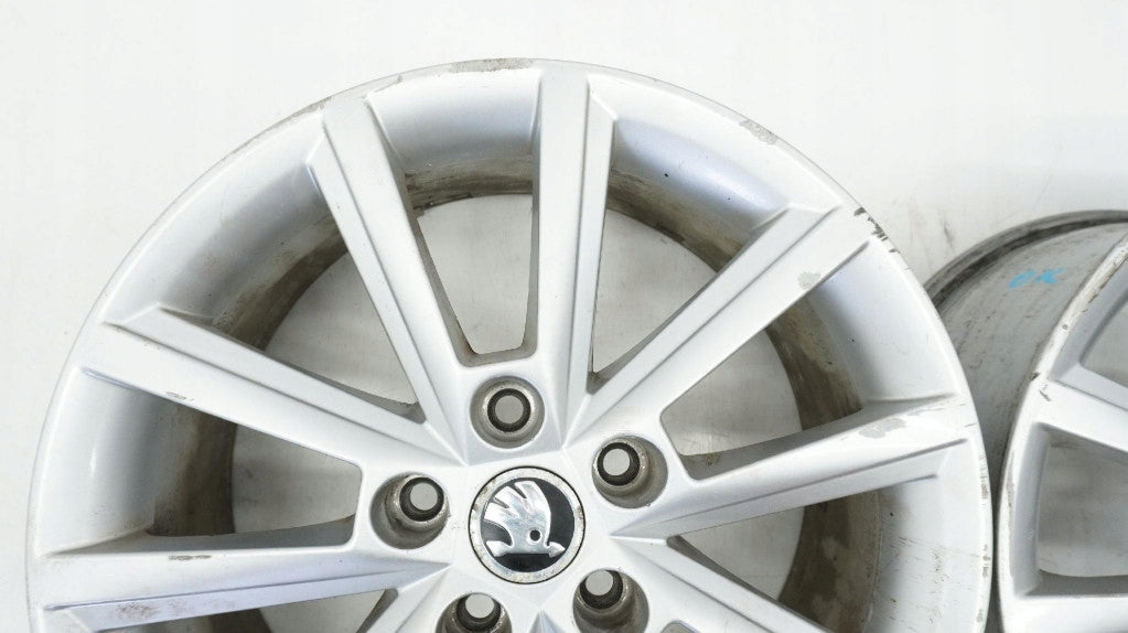 4x Alufelge 17 Zoll 7.0" 5x112 49ET 5E0601025E Skoda Superb Iii Rim Wheel FEL9425202917ou
