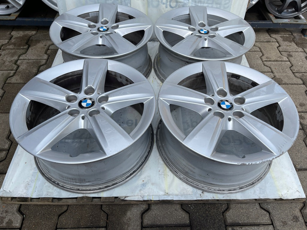 4x Alufelge 17 Zoll 7.5" 5x112 54ET Glanz Silber BMW6855087 BMW Rim Wheel FEL4687240391ea