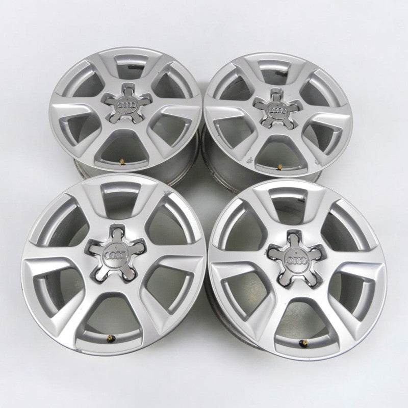 4x Alufelge 16 Zoll 7.0" 5x112 46ET Silber 8K0601025 Audi A4 B8 Rim Wheel