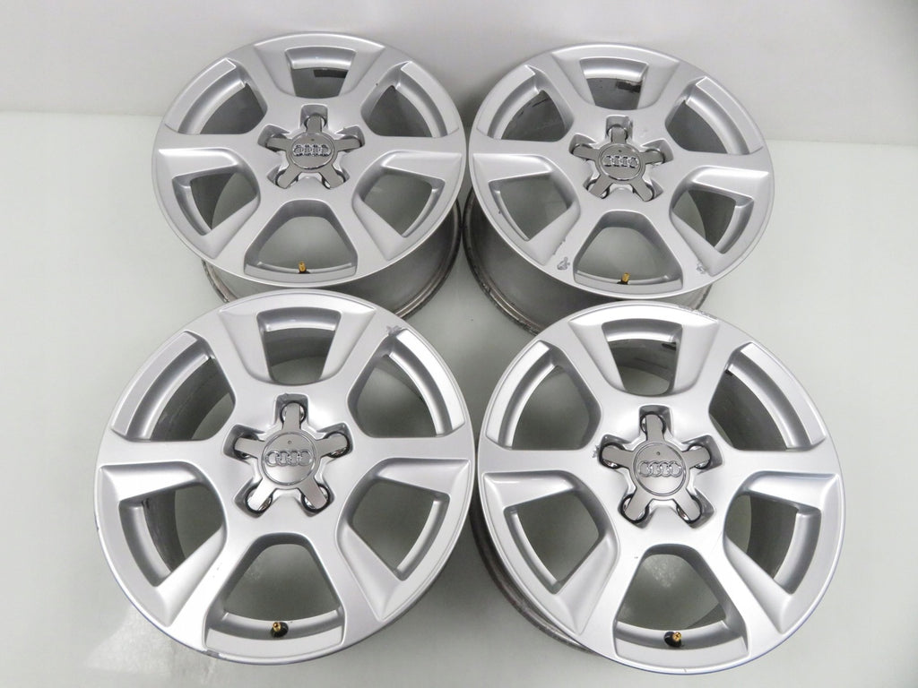 4x Alufelge 16 Zoll 7.0" 5x112 46ET Silber 8K0601025 Audi A4 B8 Rim Wheel