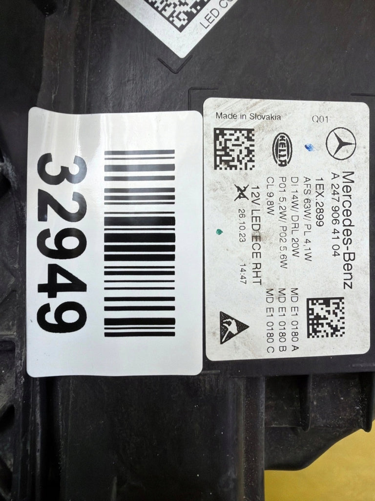 Frontscheinwerfer Mercedes-Benz W247 A2479064104 LED Links Headlight SCH4181733311cq
