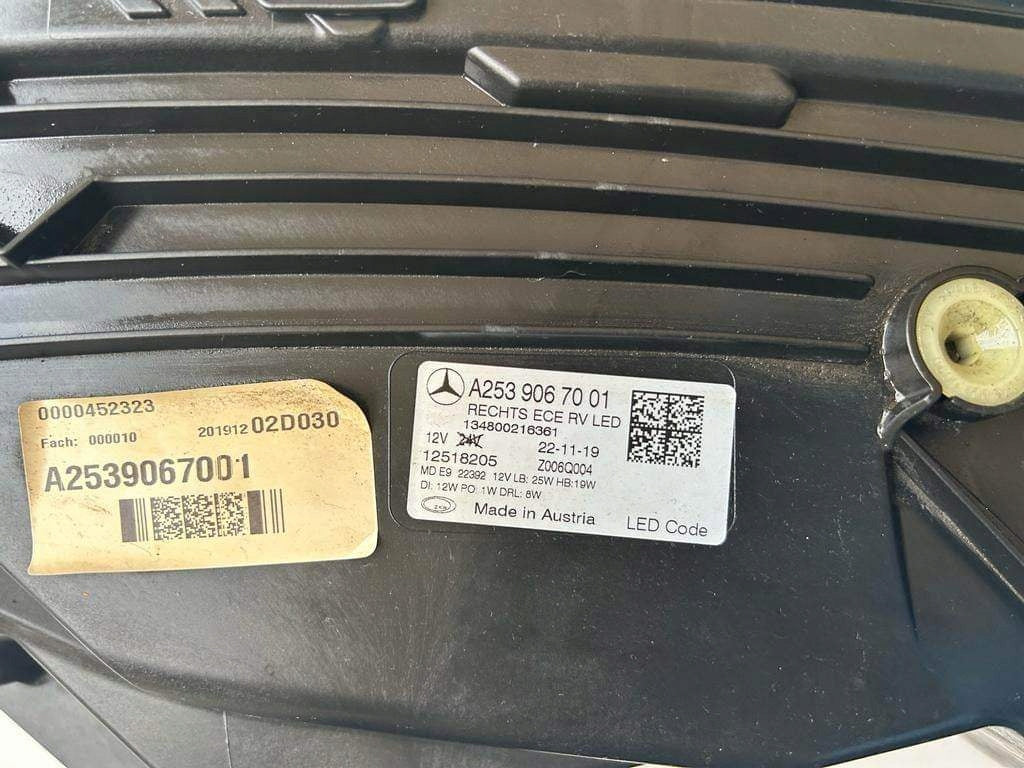 Frontscheinwerfer Mercedes-Benz Glc 2539067001 Rechts Scheinwerfer Headlight SCH2585922791ty
