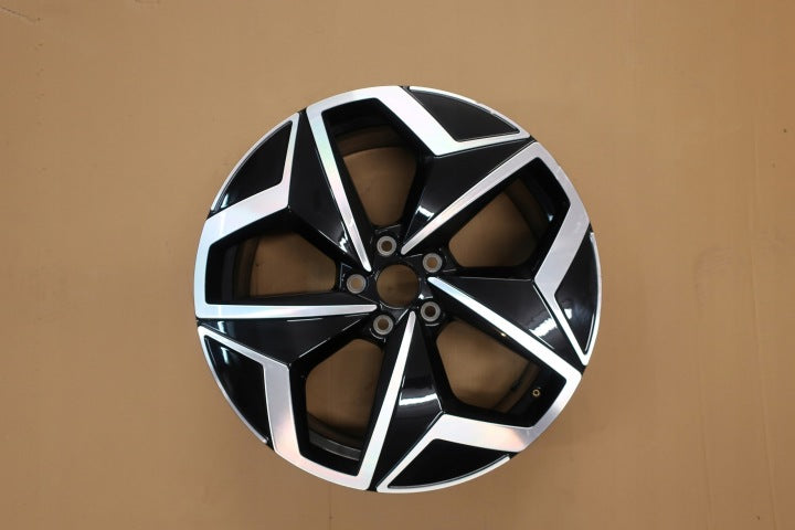 1x Alufelge 19 Zoll 7.5" 5x112 50ET Glanz Schwarz 10A601025J VW I Rim Wheel FEL2189488789ki