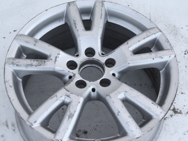 1x Alufelge 17 Zoll 7.5" 5x112 47ET Glanz Silber A2044015802 Mercedes-Benz