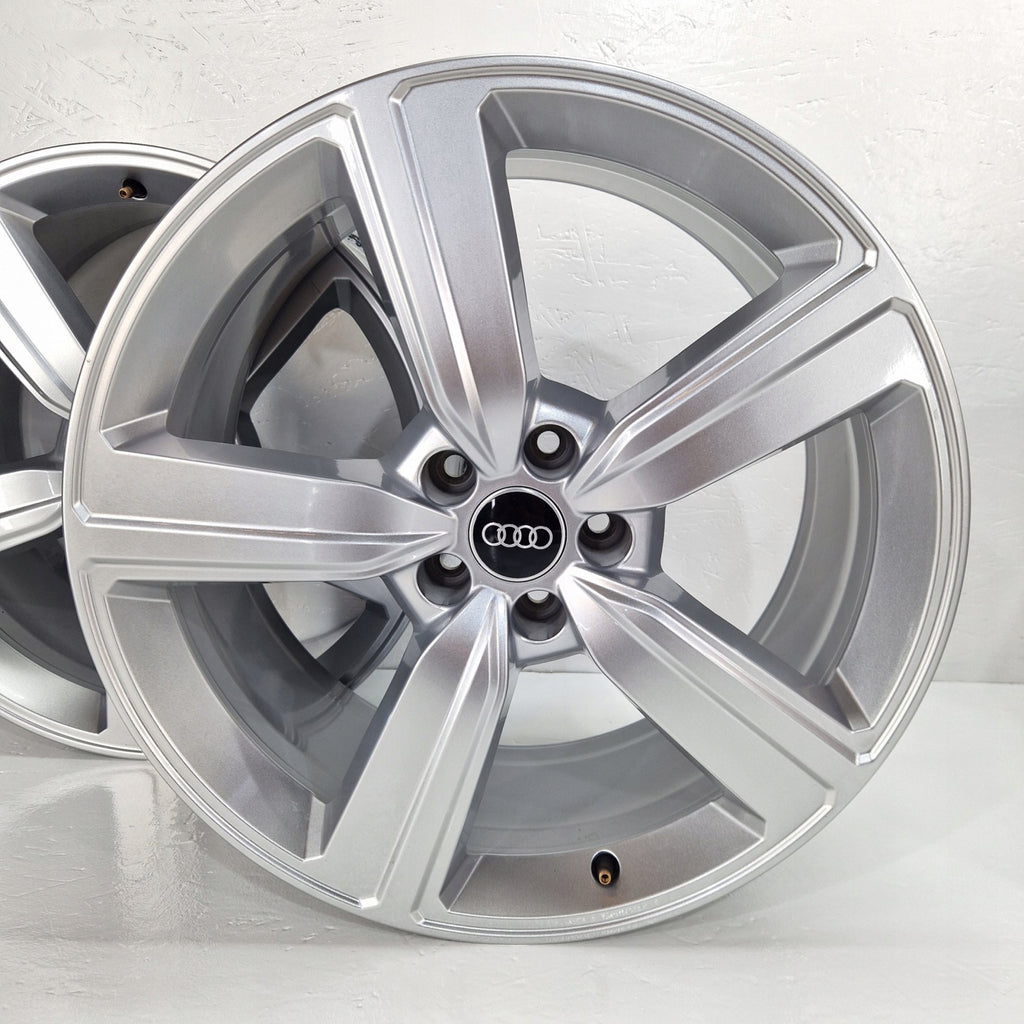 4x Alufelge 20 Zoll 9.0" 5x112 38ET Glanz Silber 4KE601025S Audi Rim Wheel FEL1130831414tx