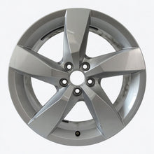 Load image into Gallery viewer, 1x Alufelge 17 Zoll 6.5&quot; 5x100 39ET Glanz Silber 2GM601025A VW T-Cross Rim Wheel