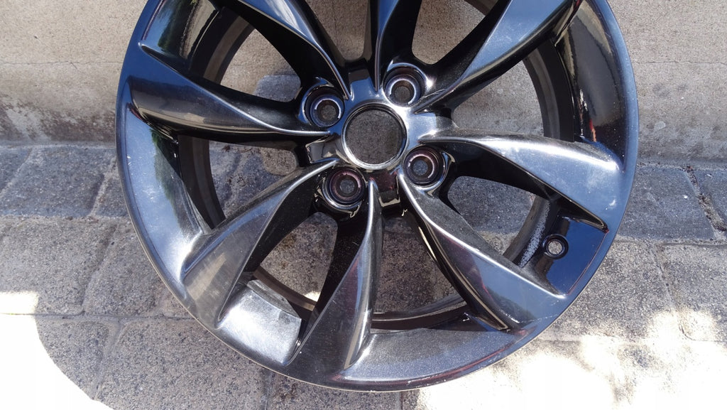 1x Alufelge 16 Zoll 6.0" 4x100 40ET Opel Corsa E Rim Wheel FEL3808322518mn