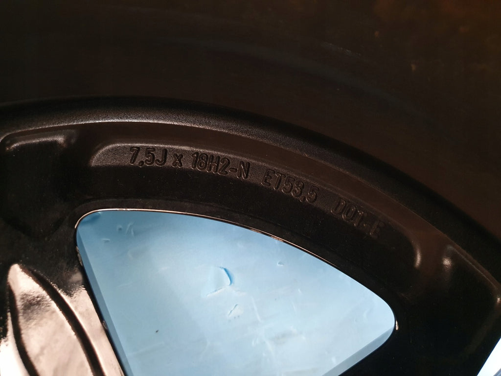 1x Alufelge 18 Zoll 7.5" 5x112 53 5ET A2434011700 Mercedes-Benz Eqa Rim Wheel FEL9594757266eg
