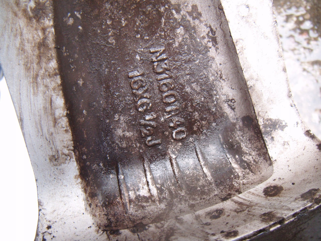 4x Alufelge 16 Zoll 6.5" 5x114.3 40ET N3160140 Nissan Qashqai I J10 Rim Wheel FEL3877364914pn