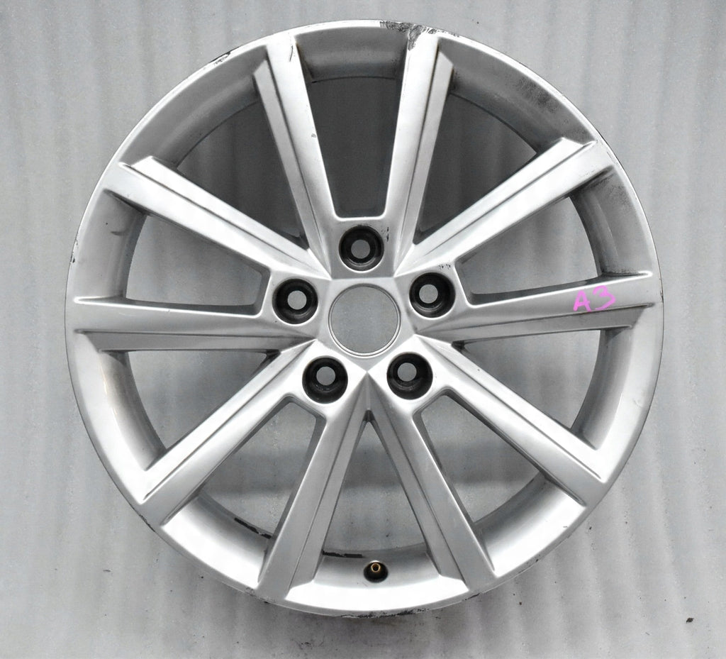 1x Alufelge 17 Zoll 7.0" 5x112 49ET 5E0601025E 5E0601025BT Skoda Superb Iii